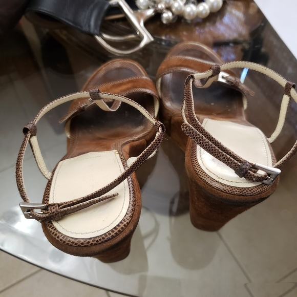 Prada platform brow swey leather size 7 - Picture 6 of 8